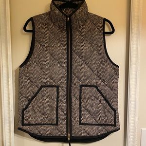 J crew factory herringbone vest